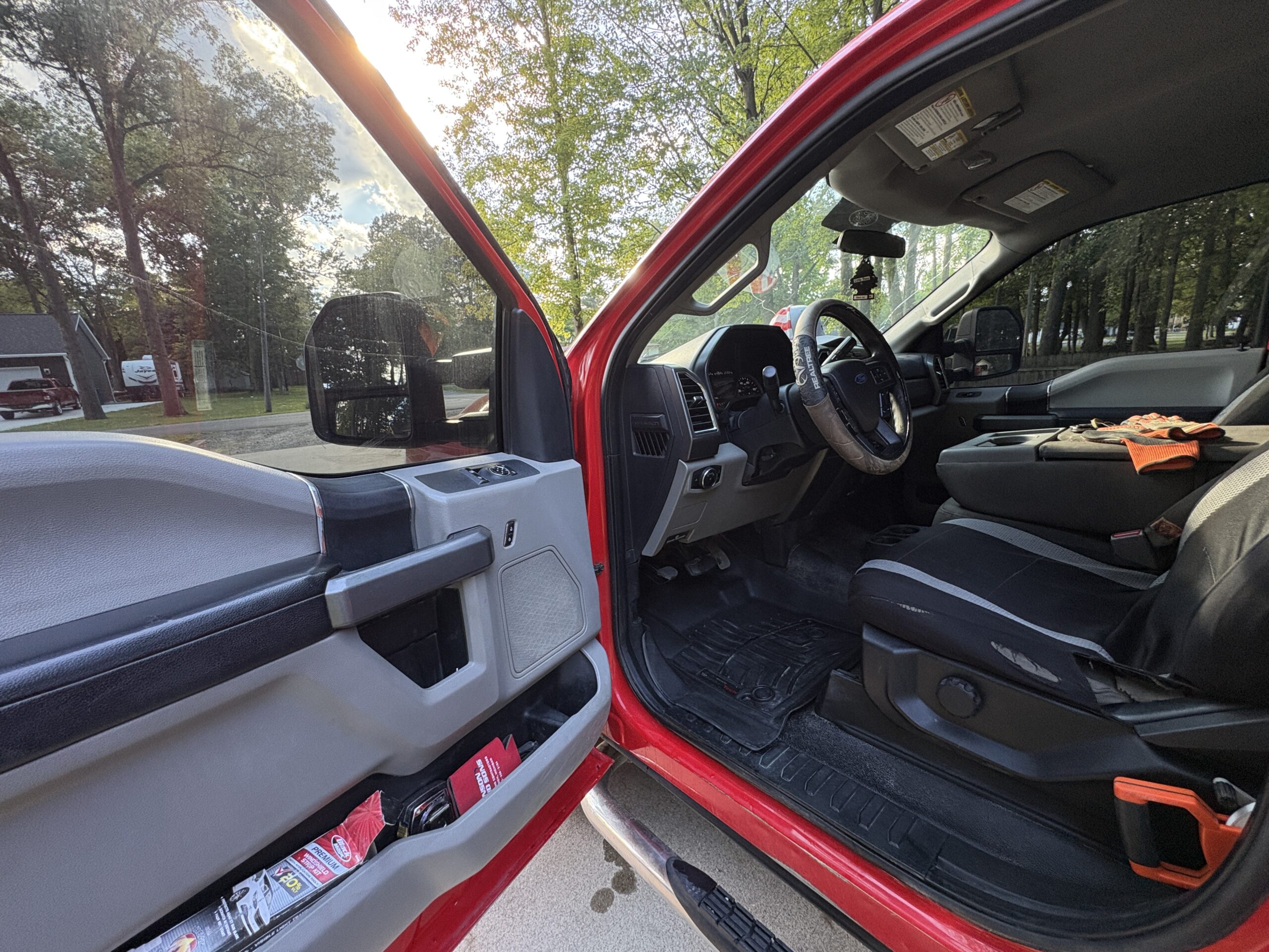 Ceramic coating droplet effect